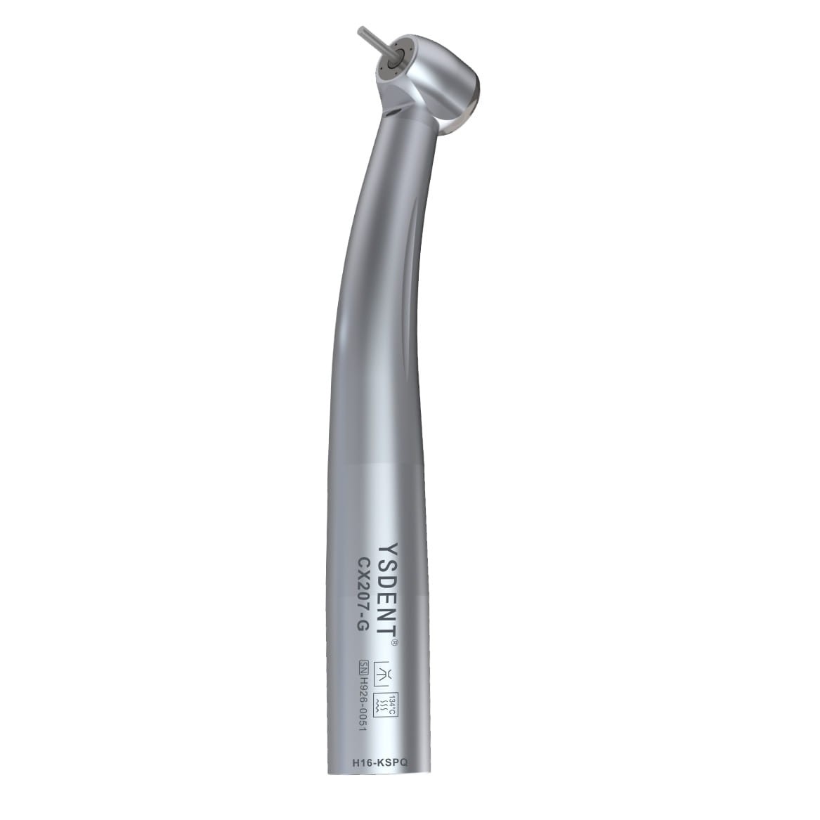Dental turbine with connector CX207-G H16-KSPQ6